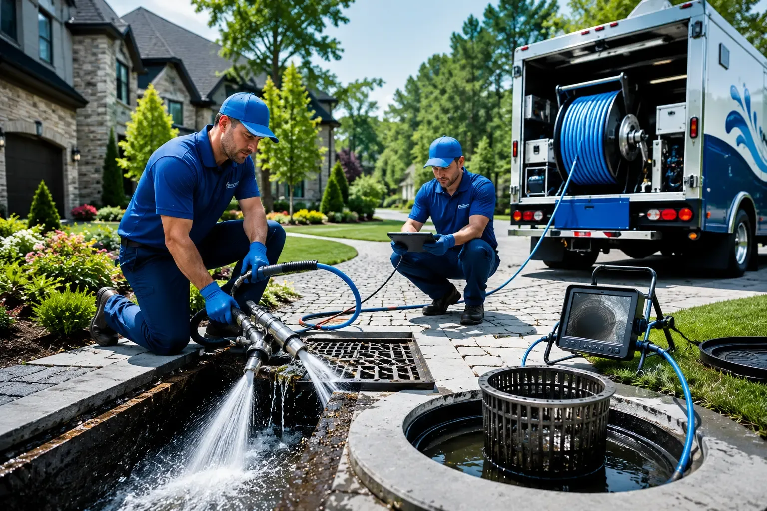 Local outdoor drain cleaning professionals in La Feria, TX